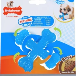 NylaBone Puppy Chew Teething Beef XS
