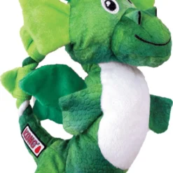 Kong Dragon Knots Assorti M/L -Exporteren Zacht Poot Winkel 0201963 groen