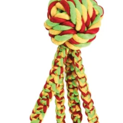 Kong Wubba Weaves Rope Assorti -Exporteren Zacht Poot Winkel 0205784 los 1