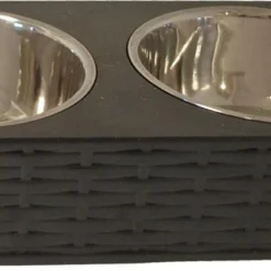 Boon Dinnerset Wicker Zwart 30 Cm