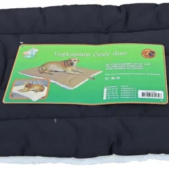 Boon Ligkussen Cozy Duo Antraciet/wit -Exporteren Zacht Poot Winkel 0210782