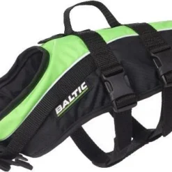 Baltic Hondenzwemvest Mascot Groen/Zwart