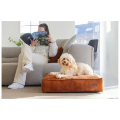 Designed By Lotte Hondenkussen Ribbed Terracotta 13 Designed By Lotte Hondenkussen Ribbed Terracotta -Exporteren Zacht Poot Winkel 0716267 3