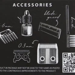 Moser Trimmer REX Mini 7 Moser Trimmer REX Mini -Exporteren Zacht Poot Winkel 4015110034933 onderkant LR