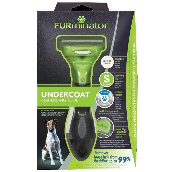 FURminator Undercoat Hond Korthaar S 4 FURminator Undercoat Hond Korthaar S - Afbeelding 2