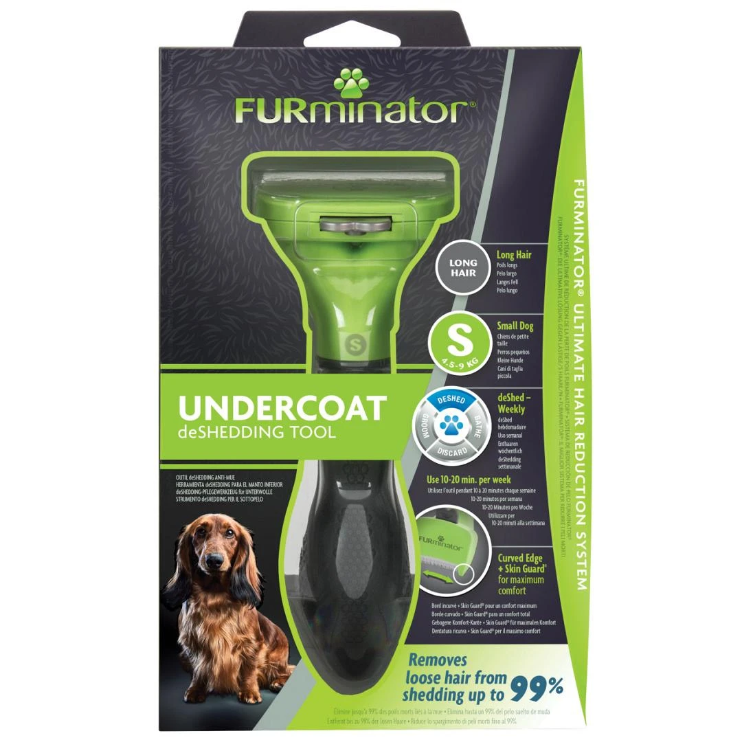 FURminator Undercoat Hond Langhaar S 4 FURminator Undercoat Hond Langhaar S - Afbeelding 2