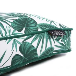 Lex & Max Boxbed Leaves Dark Green -Exporteren Zacht Poot Winkel 8719733006402 1
