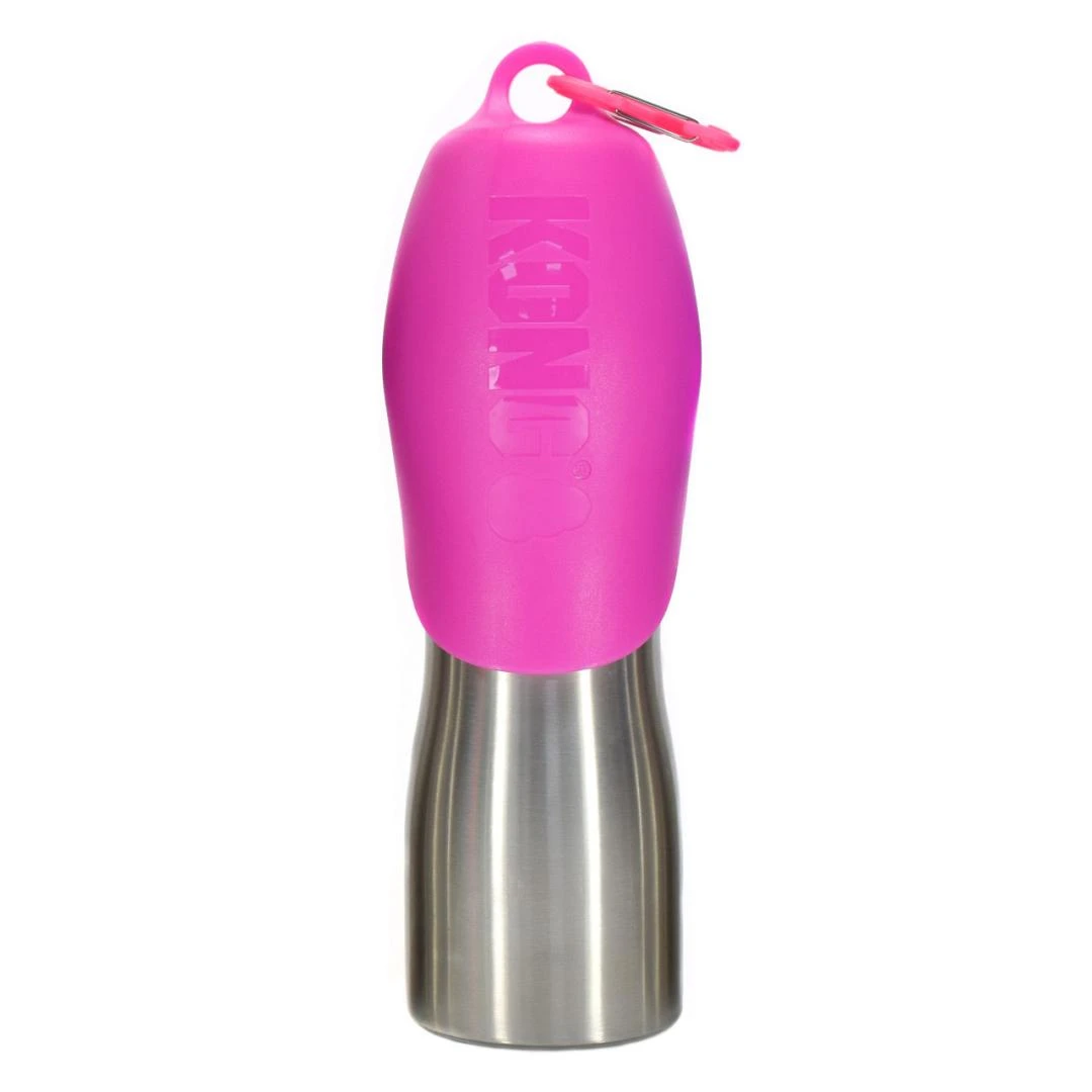 Kong H2O Drinkfles Voor Honden Pink 4 Kong H2O Drinkfles Voor Honden Pink - Afbeelding 2