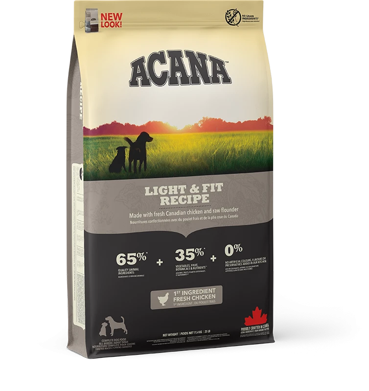 Acana Dog Hondenvoer Light & Fit 11,4 Kg 3 Acana Dog Hondenvoer Light & Fit 11,4 Kg