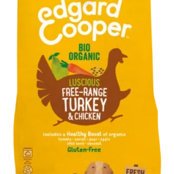 Edgard & Cooper Hondenvoer Adult Biokalkoen En -kip 2,5 Kg