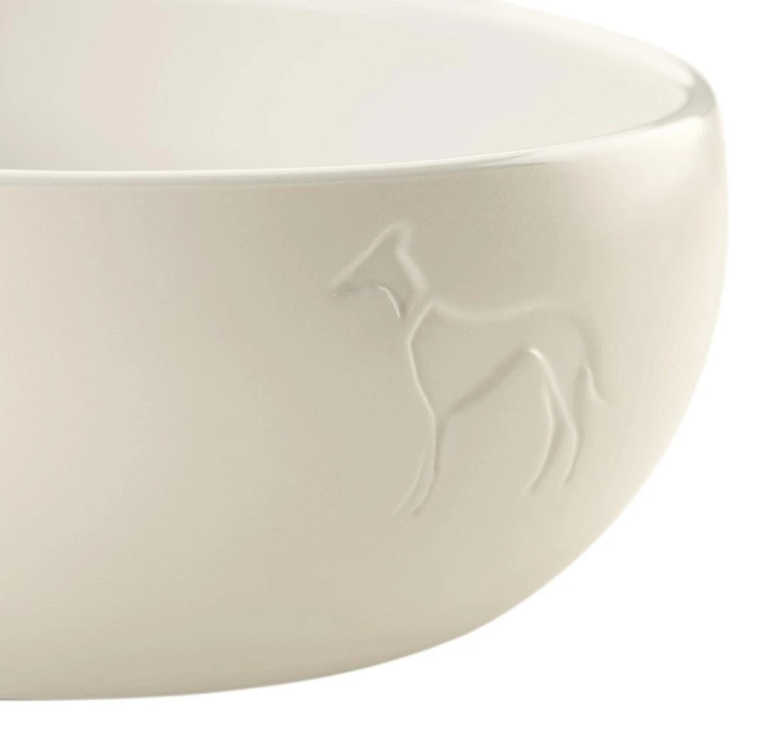 Hunter Voerbak Lund Wit 4 Hunter Voerbak Lund Wit - Afbeelding 2