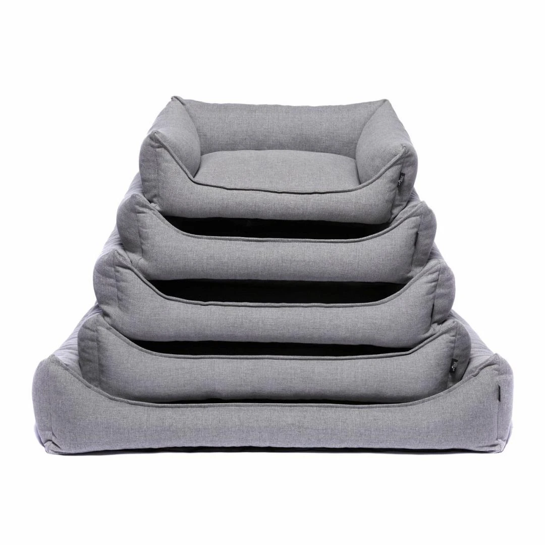 SnObbs Hondenmand Kingston Light Grey 3 SnObbs Hondenmand Kingston Light Grey