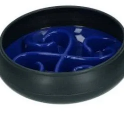 Eat Slow Live Longer Tumble Feeder Blue